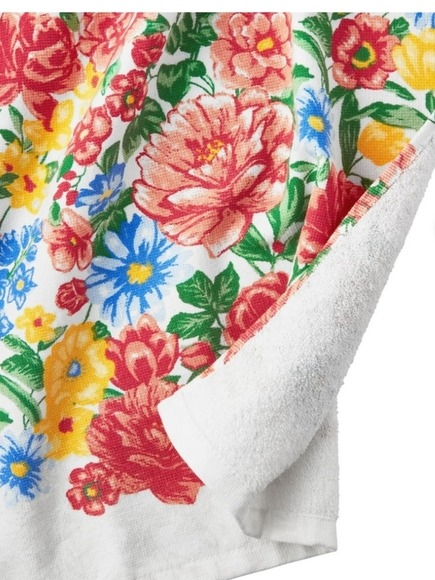 PW Set of Floral Towels - Picture 2 of 8